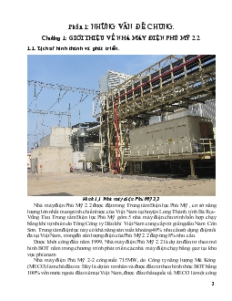 Luận văn Thiết kế hệ thống cầu trục ngoài trời cho nhà máy điện Phú Mỹ 2.2