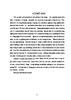 Tiểu luận Hoạt động thiết bị toàn bộ thực trạng và giải pháp nâng cao hiệu quả nhập khẩu thiết bị toàn bộ