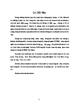 Tiểu luận Thị trường xuất khẩu hàng thủ công mỹ nghệ của Việt Nam sang thị trường châu âu (EU)