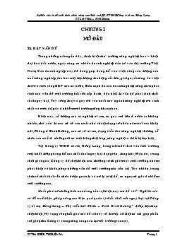 Đồ án Nghiên cứu và đề xuất biện pháp nâng cao hiệu quả quản lý chất thải rắn nguy hại tại Công ty xi mạ Hưng Long – Thị trấn Lái Thiêu – Tỉnh Bình Dương