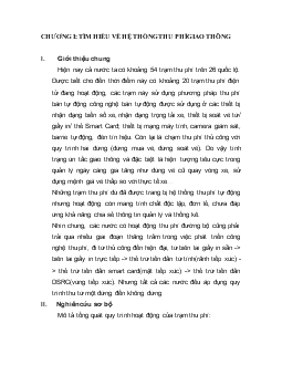 Đồ án Thiết kế phần mềm cho trạng thu phí giao thông đường bộ