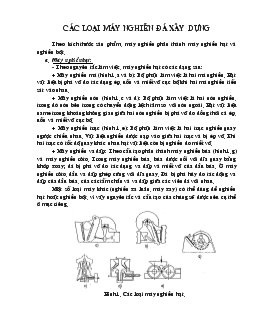 Bài giảng Máy nghiền