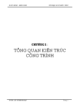 Đồ án Cao ốc văn phòng cho thuê Sunrise Office Building