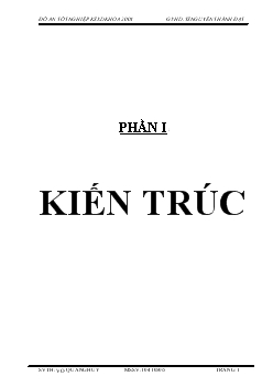 Đồ án Chung cư 270 Lý Thường Kiệt