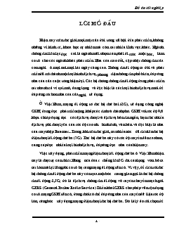 Đồ án Nghiên cứu cấu trúc mạng GPRS trên nền mạng thông tin di động GMS thế hệ thứ hai