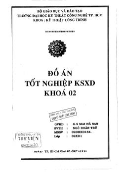 Đồ án Thiết kế cao ốc văn phòng Saigontel