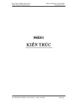 Đồ án Thiết kế chung cư Mỹ Phước quận Bình Thạnh, thành phố Hồ Chí Minh