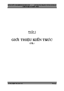 Đồ án Thiết kê trung tâm giao lưu văn hóa tại thành phố Hồ Chí Minh