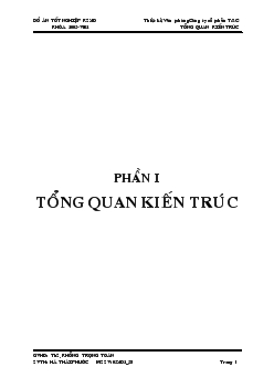 Đồ án Thiết kế văn phòng công ty cổ phần T & C quận Bình Thạnh, thành phố Hồ Chí Minh