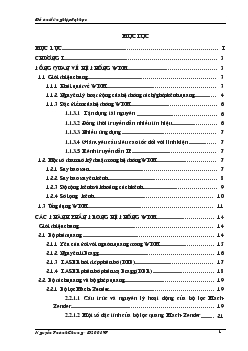 Đồ án Tổng quan về hệ thống WDM