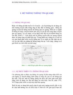 Giáo trình Hệ thống thông tin quang – vô tuyến