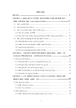 Luận văn Phân tích chương trình mô phỏng một chiều AMPS – 1D (analysis of microelectronic and photonic structures)
