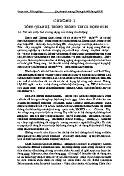 Luận văn Quy hoạch mạng Thông tin Di động GSM