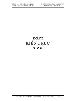 Thiết kế chung cư Mỹ Phước, phường 2, quận Bình Thạnh, thành phố Hồ Chí Minh