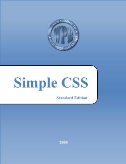 Ebook Simple CSS Standard Edition