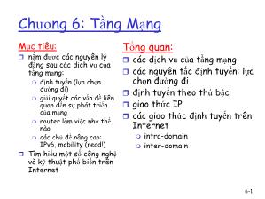 Tìm hiểu về Mạng tầng