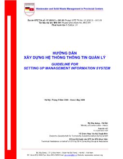 Dự án Hướng dẫn xây dựng hệ thống thông tin quản lý