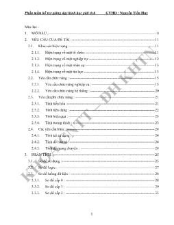 Luận văn Phầm mềm hỗ trợ giảng dạy hình học giải tích