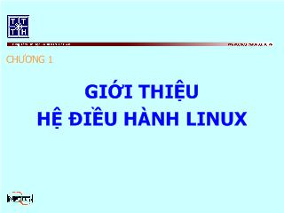 Bài giảng Linux cơ bản