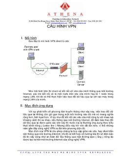 Cấu hình VPN