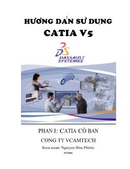 Ebook Hướng dẫn sử dụng Catia V5