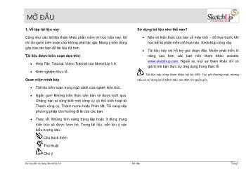 Hướng dẫn sử dụng SketchUp 5.0