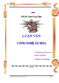 Luận văn Công nghệ ảo hóa