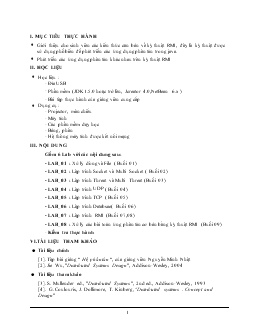 Thực hành Hệ phân tán (Distributed System)