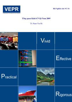 Nghiên cứu tổng quan Kinh tế Việt Nam 2009