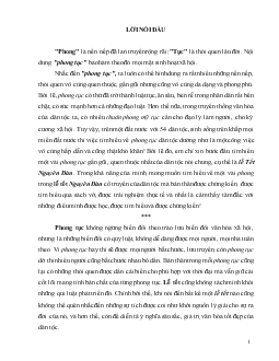 Tiểu luận Một vài phong tục trong lễ Tết Nguyên Đán truyền thống