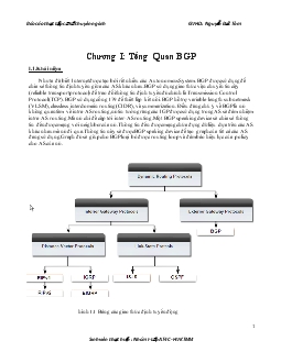 Báo cáo Thực tập cơ sở chuyên ngành - Tìm hiểu về BGP
