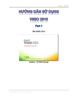 Ebook Hướng dẫn sử dụng Visio 2010