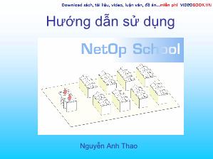 Hướng dẫn sử dụng Netop School