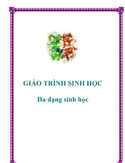 Giáo trình sinh học - Đa dạng sinh học