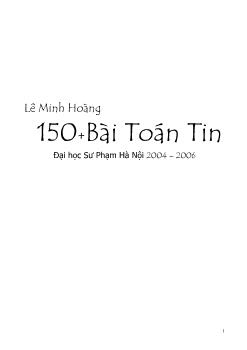 Ebook List 150 bài toán tin