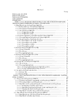 Luận văn Hoàn thiện kế toán lưu chuyển hàng hoá nhập khẩu tại Tổng công ty phát triển phát thanh truyền hình thông tin (Emico)