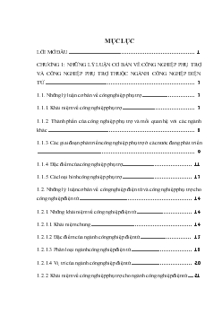 Luận văn Một số đề xuất nhằm phát triển công nghiệp phụ trợ thuộc ngành công nghiệp điện tử Việt Nam trong bối cảnh phát triển công nghiệp điện tử của khu vực Đông Á