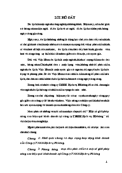 Luận văn Một số giải pháp nâng cao hiệu quả kinh doanh tại công ty TNHH Dịch vụ Mêkông