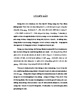 Luận văn Một số biện pháp cơ bản nhằm nõg cao hiệu quả sản xuất kinh doanh ở Công ty Vận tải và Xếp dỡ Quảng Ninh