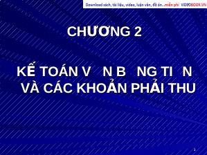 Bài giảng Kế toán vốn