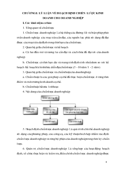 Chuyên đề Một số giải pháp để hoàn thiện công tác hoạch định chiến lược ở tổng công ty Sông Đà