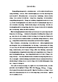 Luận văn Một số biện pháp đẩy mạnh hoạt động kinh doanh ở Công ty Hoá chất - Bộ thương mại