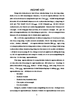 Tiểu luận Thực trạng về trình độ văn hoá của ngồn nhân lực nước ta