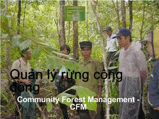 Bài giảng Quản lý rừng cộng đồng