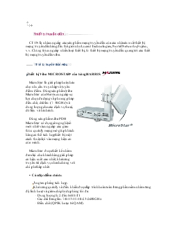 Các thiết bị truyền dẫn viba số