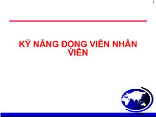 Chủ đề Kỹ năng động viên nhân viên