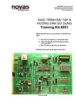 Hướng dẫn bài tập và hướng dẫn sử dụng Training.Kit.8951