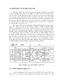 Kiến trúc 3G WCDMA UMTS R3