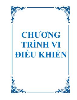 Tổng hợp Chương trình vi điều khiển