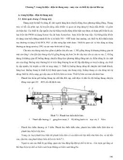 Trang bị điện - Điện tử thang máy -máy xúc và thiết bị vận tải liên tục